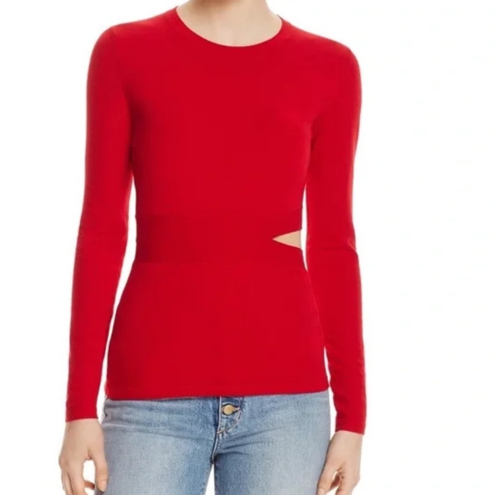 Elizabeth and James Kelton Cut-Out Pullover size small